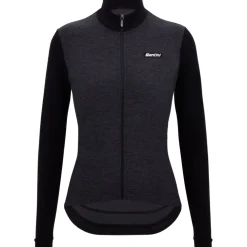 Santini Pure Fietsshirt met Lange Mouwen Dames 4W216175PURE - zwart NE