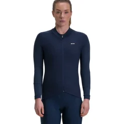 Santini Pure Fietsshirt met Lange Mouwen Dames 4W216175PURE - nautica blue NT