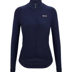 Santini Pure Fietsshirt met Lange Mouwen Dames 4W216175PURE - nautica blue NT