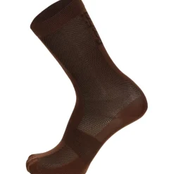 Santini Puro High Profile Sokken 1S652QSKPURO - chocolate CC