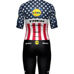 Santini Quinn Simmons' USA National Champion Racebody Heren - Lidl-Trek Tour De France邃