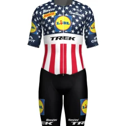 Santini Quinn Simmons' USA National Champion Racebody Heren - Lidl-Trek Tour De France邃