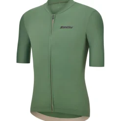 Santini Sensation Korte mouwen shirt unisex AS94075CSENS - sage green SV