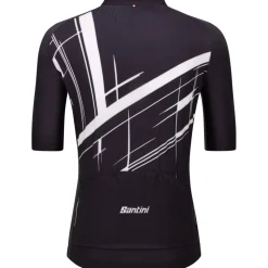 Santini Sketch Korte mouwen shirt heren AS94075CSKETC - black NE