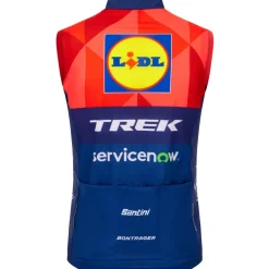 Santini Team Lidl-Trek 2026 Fan Line Windvest RE545U7526LT - print