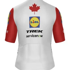 Santini Team Lidl-Trek 2026 National Champion Cycling Herenshirt met korte mouwen RE97175C26LTCA - Canadian