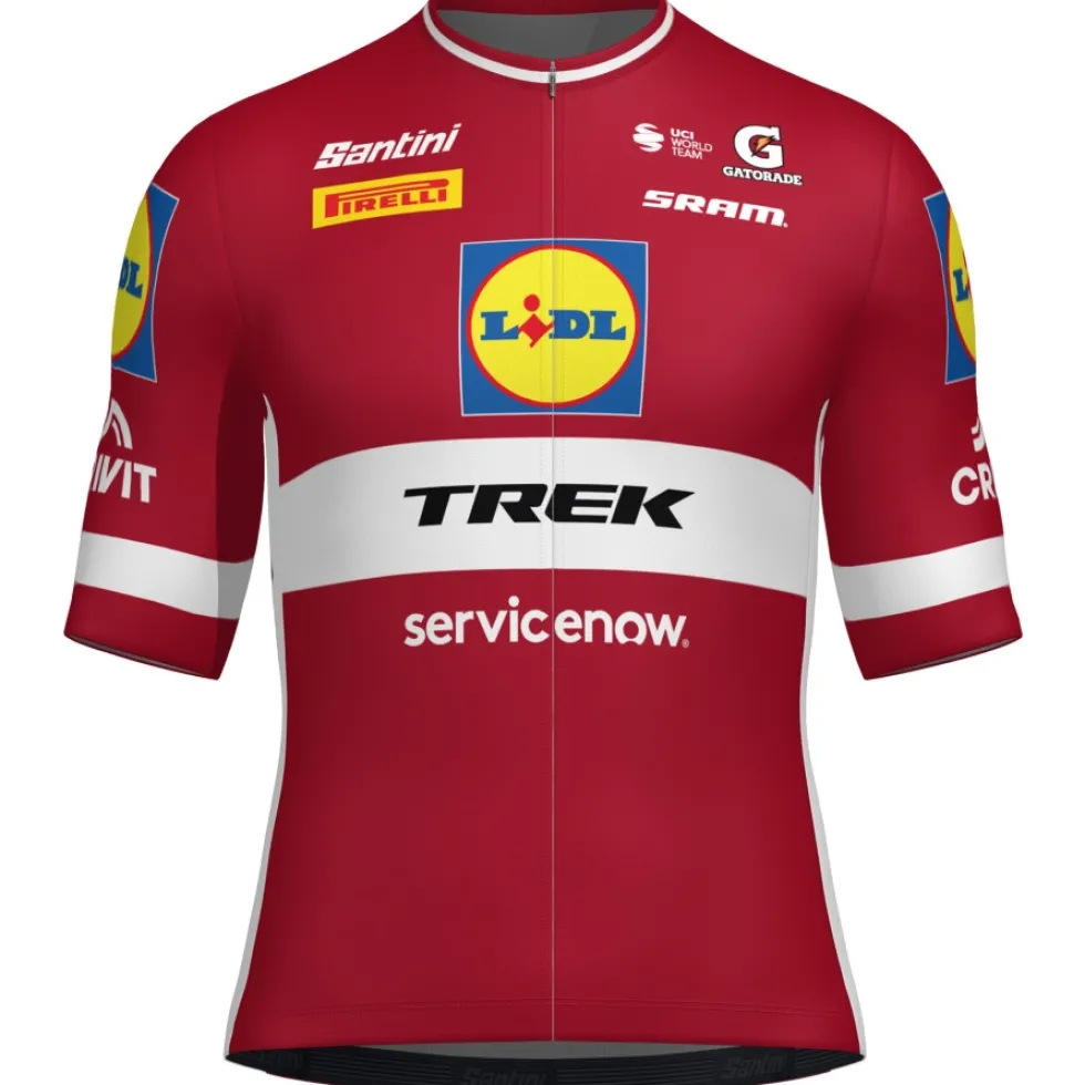 Santini Team Lidl-Trek 2026 National Champion Shirt voor mannen RE97175C26LTLV - Letland