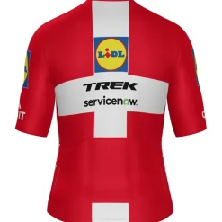 Santini Team Lidl-Trek 2026 National Champion Shirt voor fietsen heren RE97175C26LTDK - Denemarken