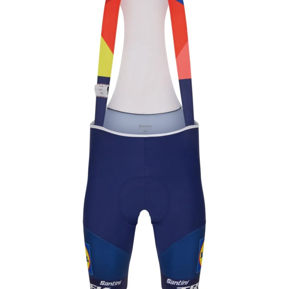 Santini Team Lidl-Trek 2025 Original Fietsshort met Bretels Heren RE1078C325LT - marine MA