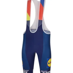 Santini Team Lidl-Trek 2025 Replica Fietsshort met Bretels Heren RE1075FB25LT - marine MA