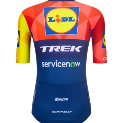 Santini Team Lidl-Trek 2026 Team Original Shirt voor fietsen heren RE94475C26LT - print