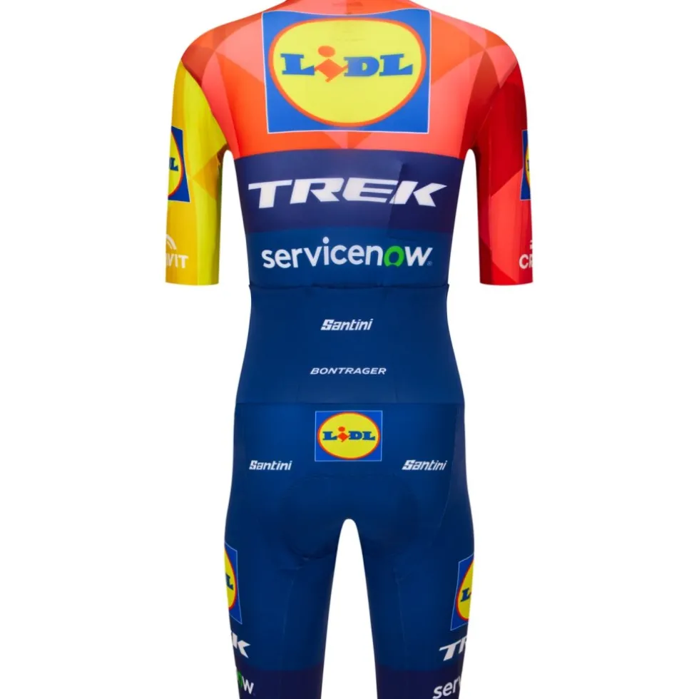 Santini Team Lidl-Trek 2026 Team Original Skinsuit Heren RE851YC326LT - marine MA