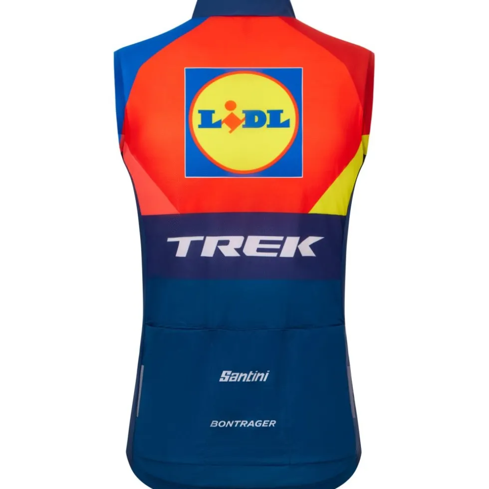 Santini Team Lidl-Trek 2025 Windvest Heren RE5457525LT - print