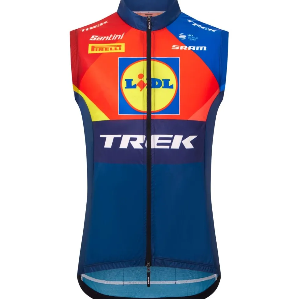 Santini Team Lidl-Trek 2025 Windvest Heren RE5457525LT - print