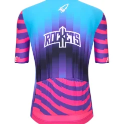 Santini Team Rockets Korte mouwen shirt heren RE97175C26UR - print