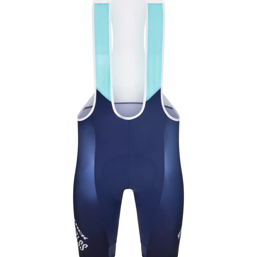 Santini Trek Driftless Fietsshort met bretels voor heren RE1375FB26DRI - blu nautica NT