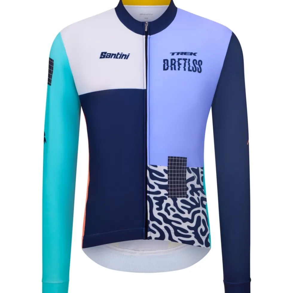Santini Trek Driftless Fietsen shirt met lange mouwen voor heren RE216675C26DRI - print