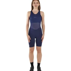 Santini Unico Fietsshort met Bretels Dames 2S1069C3WUNICO - blu nautica NT