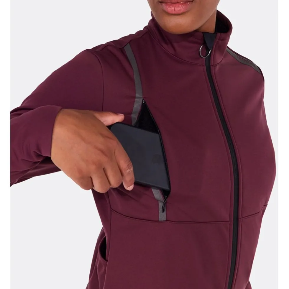 Santini Vega+ Winterjas Dames 5W51775VEGA - grenadine GN