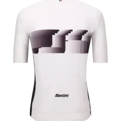 Santini Verve Korte mouwen shirt heren AS94075CVERVE - white BI