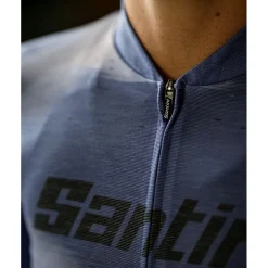 Santini Watt Indoor Fietsshirt met Korte Mouwen Dames 3W95475CWATT - royal RY