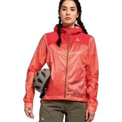 Schöffel Flow Trail Hybride Jas Dames - georgia peach 0346