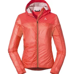 Schöffel Flow Trail Hybride Jas Dames - georgia peach 0346