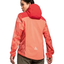 Schöffel Flow Trail Hybride Jas Dames - georgia peach 0346