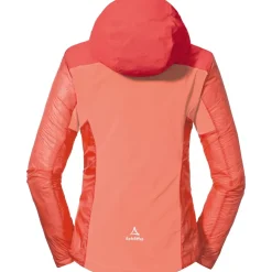 Schöffel Flow Trail Hybride Jas Dames - georgia peach 0346
