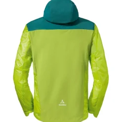 Schöffel Flow Trail Hybride Jas Heren - lime pop 6005