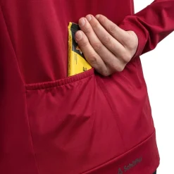 Schöffel Style Kubena Shirt met Lange Mouwen Dames - merlot 3750