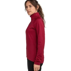 Schöffel Style Kubena Shirt met Lange Mouwen Dames - merlot 3750