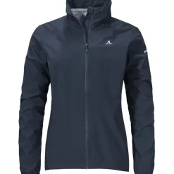 Schöffel Style Lurbek Regenjas Dames - navy blazer 8820