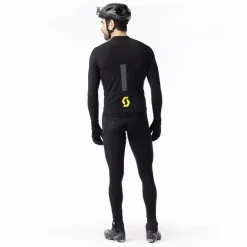 SCOTT RC Pro Warm Hybrid Gore-Tex Windstopper Jas Heren - black/sulphur yellow