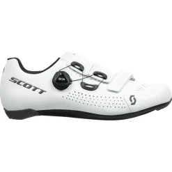 SCOTT Road Team BOA® Schoenen Heren - white/black - 2025