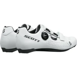 SCOTT Road Team BOA® Schoenen Heren - white/black - 2025