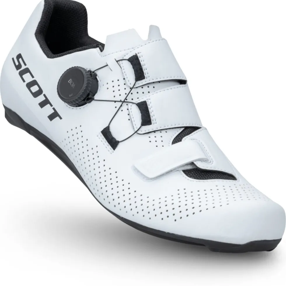 SCOTT Road Team BOA® Schoenen Heren - white/black