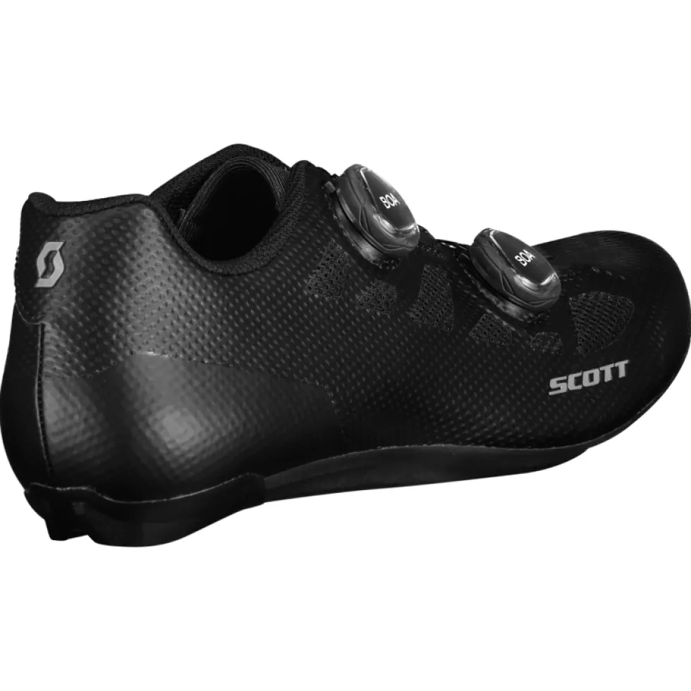 SCOTT Road Vertec BOA® Schoenen Heren - black/silver 288797