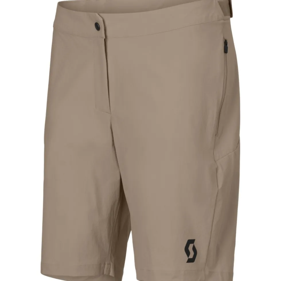 SCOTT Vertic LT Shorts met zadelkussen Dames - toast beige