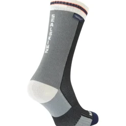SealSkinz Billockby Waterdichte, halflange Fietssokken - Zwart
