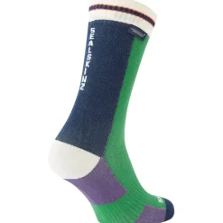 SealSkinz Billockby Waterdichte, halflange Fietssokken - Groen