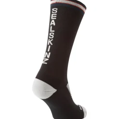 SealSkinz Caister Halflange Fietssokken - Black