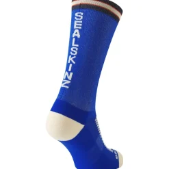 SealSkinz Caister Halflange Fietssokken - Blue