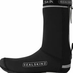 SealSkinz Hempton Fietsoverschoenen All Weather met Gesloten Zool - Zwart