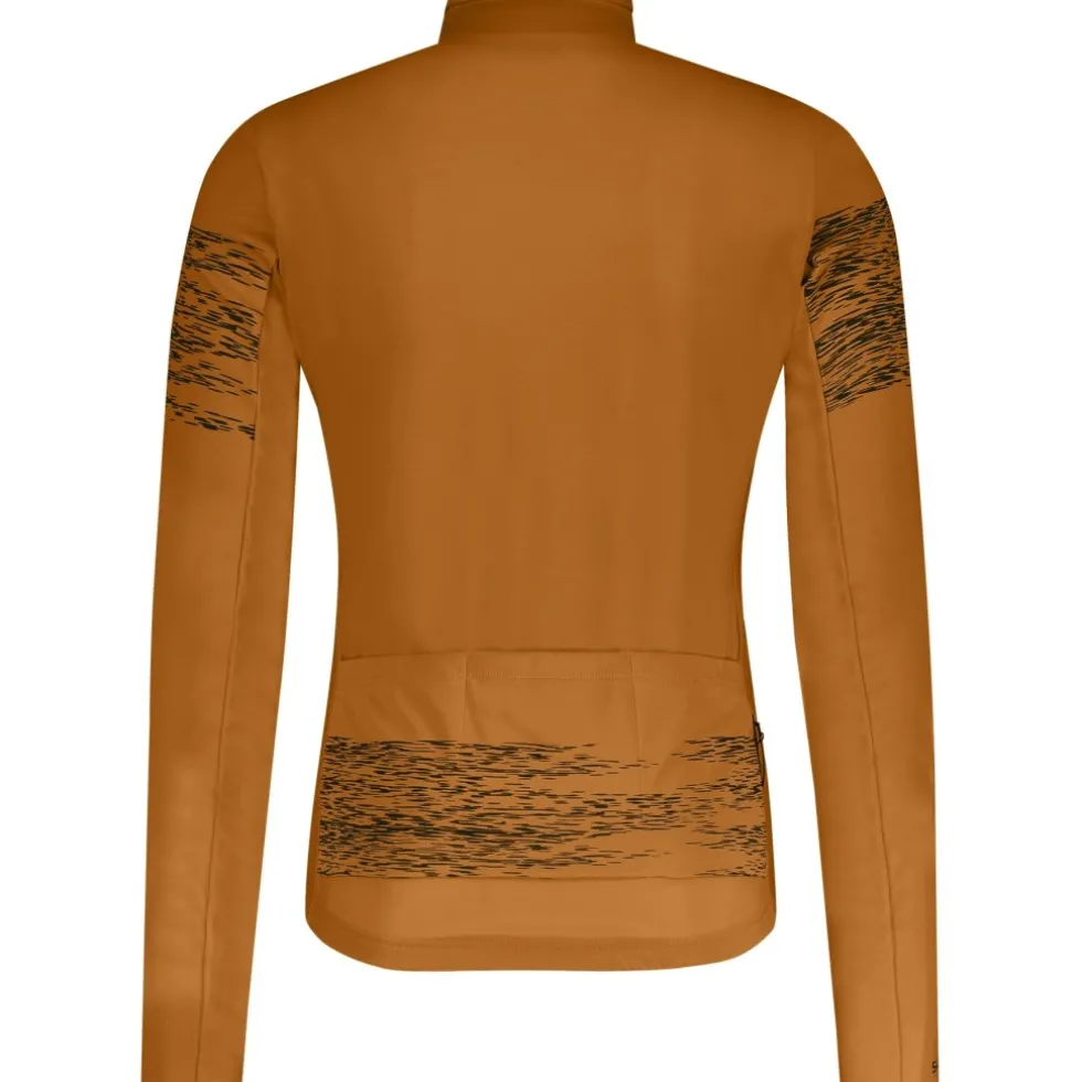 Shimano Beaufort Wind Insulated Fietsshirt met lange mouwen Heren - bronze