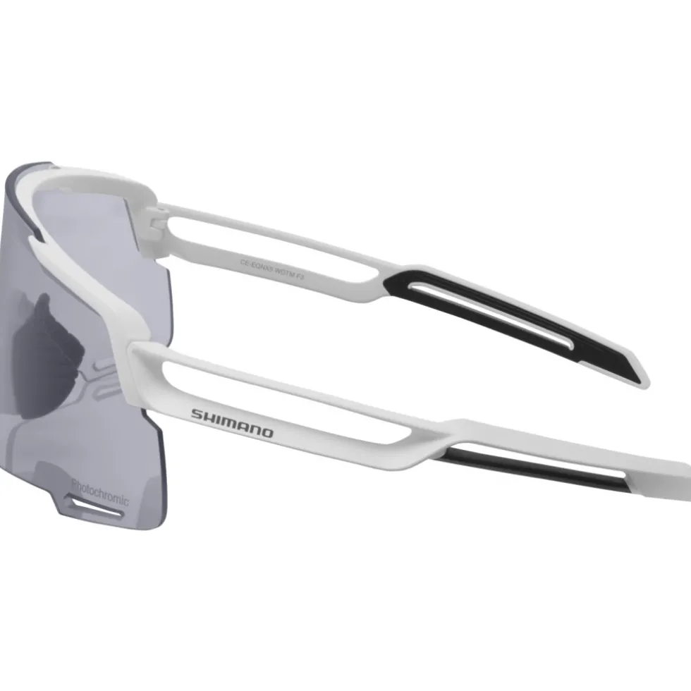Shimano Equinox 5 Fietsbril - Matte White - Photochromic