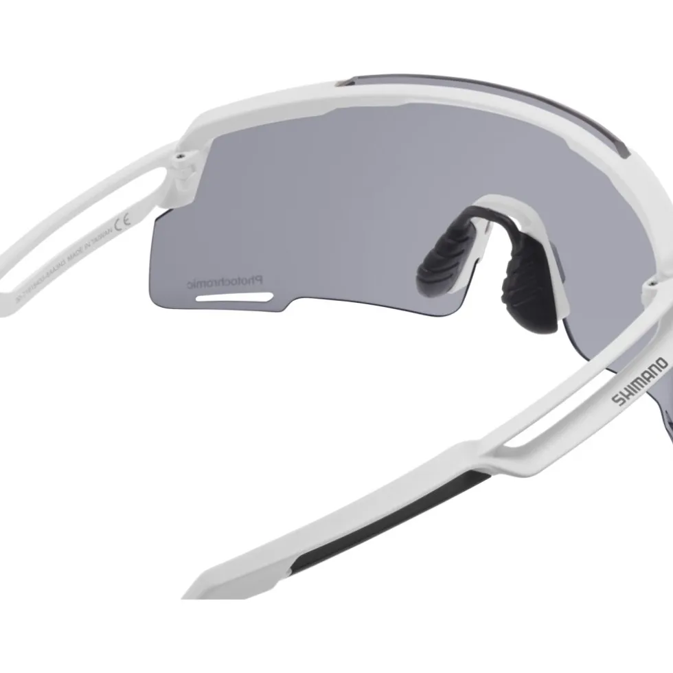 Shimano Equinox 5 Fietsbril - Matte White - Photochromic