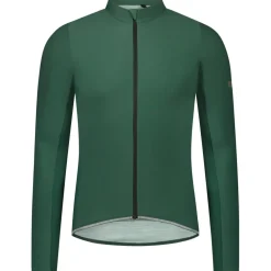 Shimano Evolve All Seasons Merino Fietsshirt Heren - moss green
