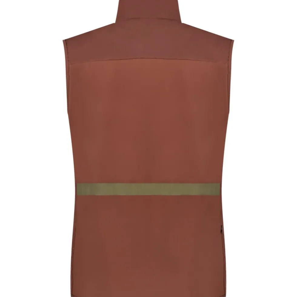 Shimano Evolve Insulated Wind Fietsvest Heren - mirror brown