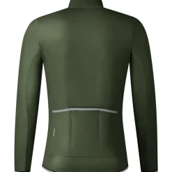 Shimano Evolve No Season Wind Breaker Fietsshirt Heren - dark earth